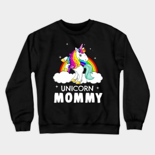 Unicorn Grammy Funny Unicorn T-Shirt For Father Crewneck Sweatshirt